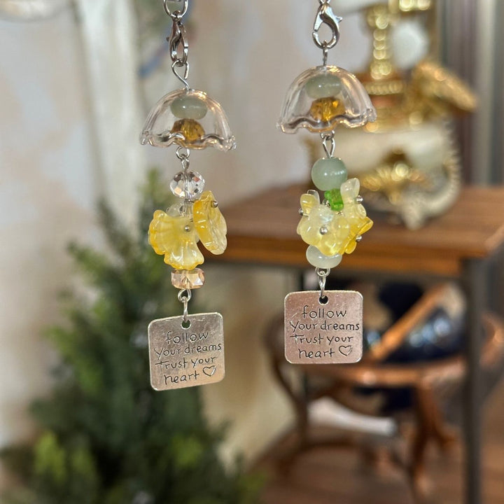 Inspirational Charm Keychain Bowlift