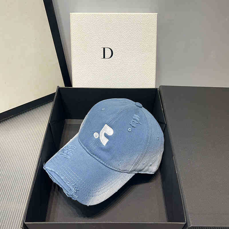 Men's Distressed Vintage Baseball Cap Bowlift