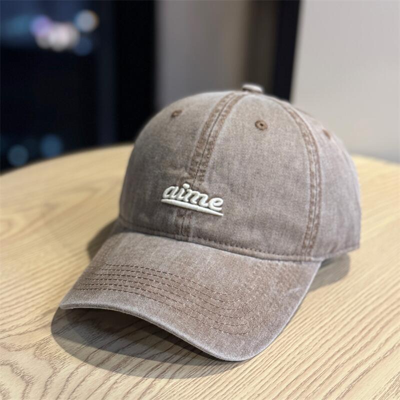 Women's Casual Vintage-Inspired Cotton Baseball Cap Bowlift