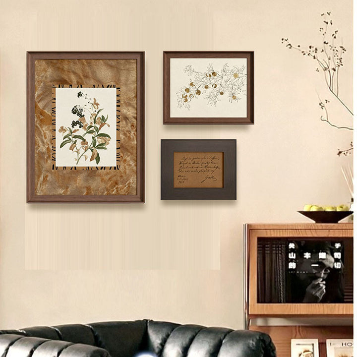 Framed Vintage Sheet Music Wall Art