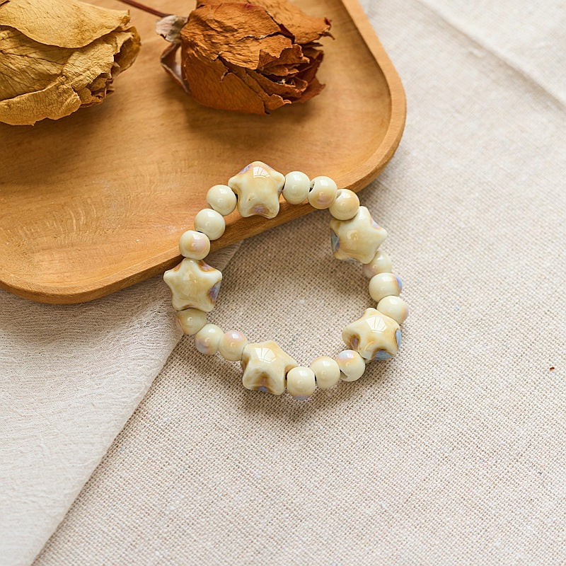 Heart-Shaped Beaded Bracelet Bowlift