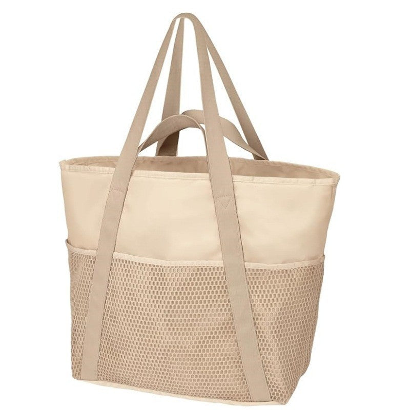 Practical Beach Bag with Innovative Mesh Design Bowlift