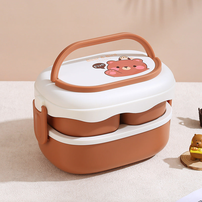 Fun-Themed Bear Bento Lunch Box
