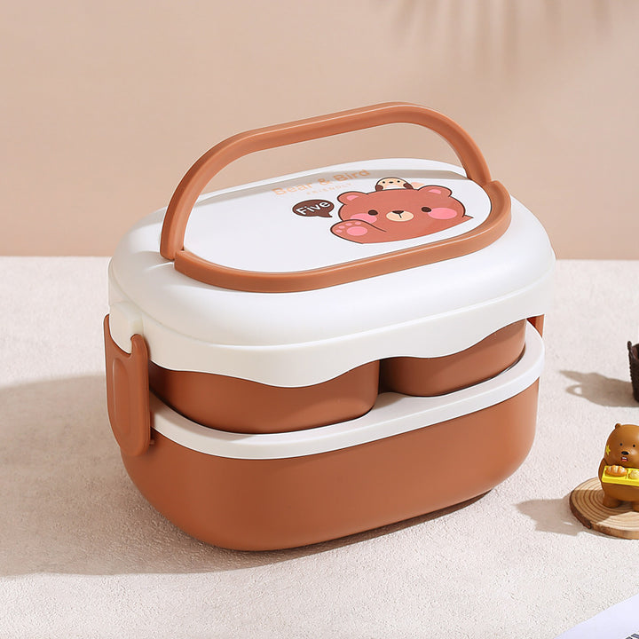 Fun-Themed Bear Bento Lunch Box