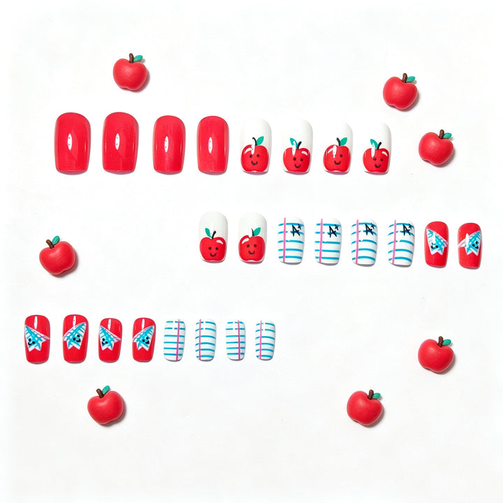 Creative School-Themed Nail Art Bowlift