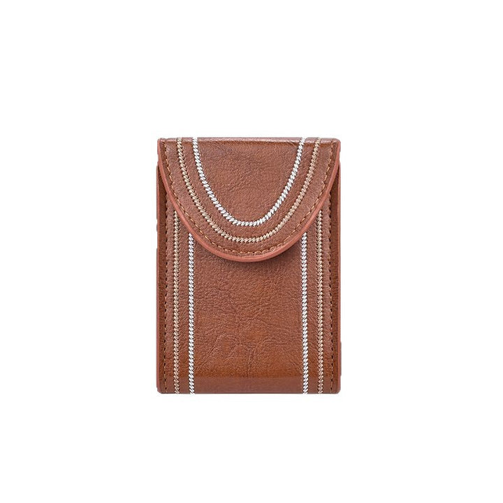 Premium Leather Card Holder Bowlift
