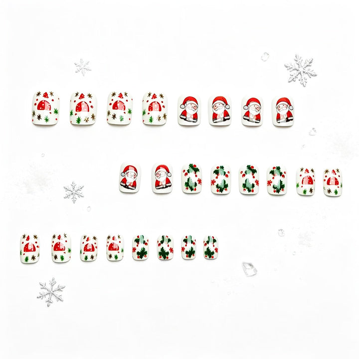 Christmas Art Nails Bowlift