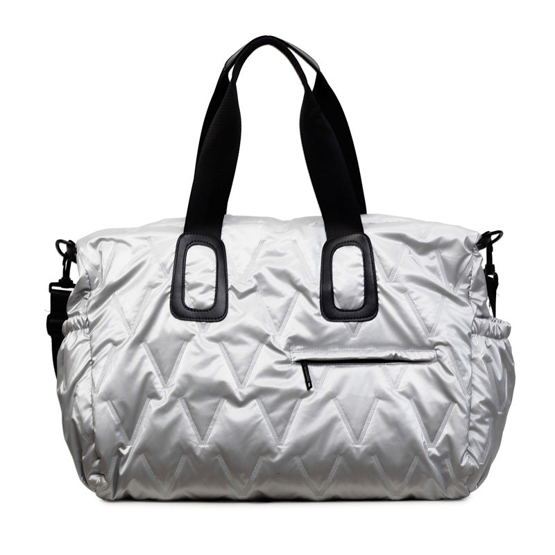Quilted Lightweight Weekender Bag