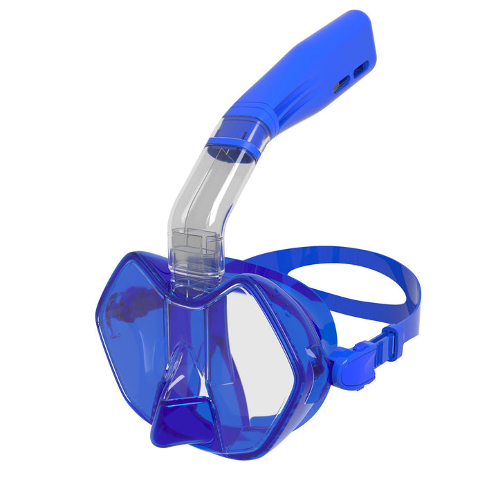 Snorkel mask with innovative anti-fog system Bowlift