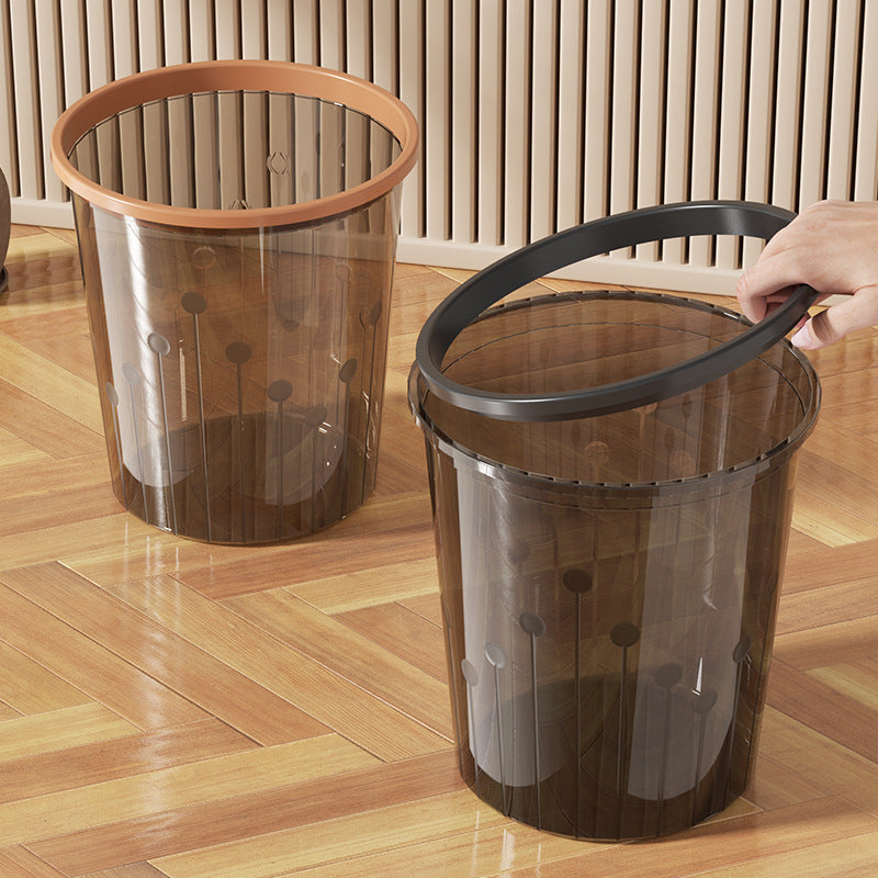 Women Plastic Trash Can with Modern Design Bowlift