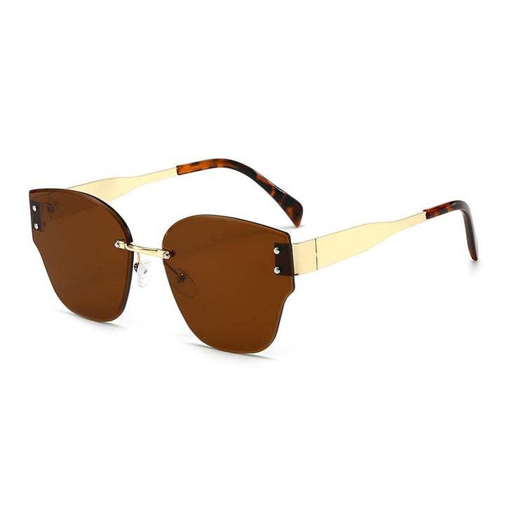 Geometric Oversized Sunglasses
