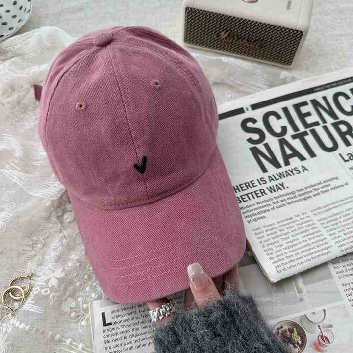 Women's Casual Denim Baseball Cap Bowlift