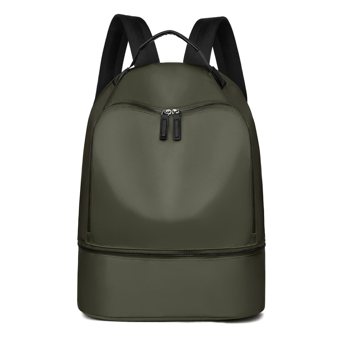 Sleek Minimalist Zip-Top Backpack