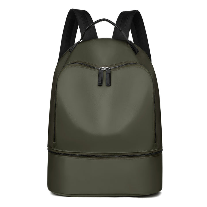 Sleek Minimalist Zip-Top Backpack