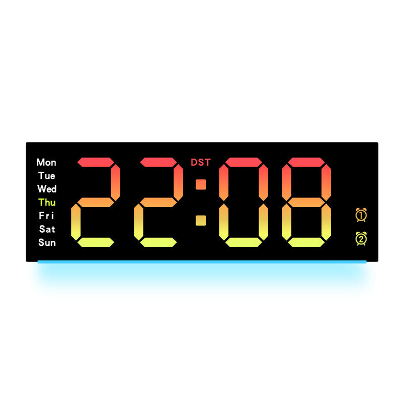 Digital table clock Bowlift