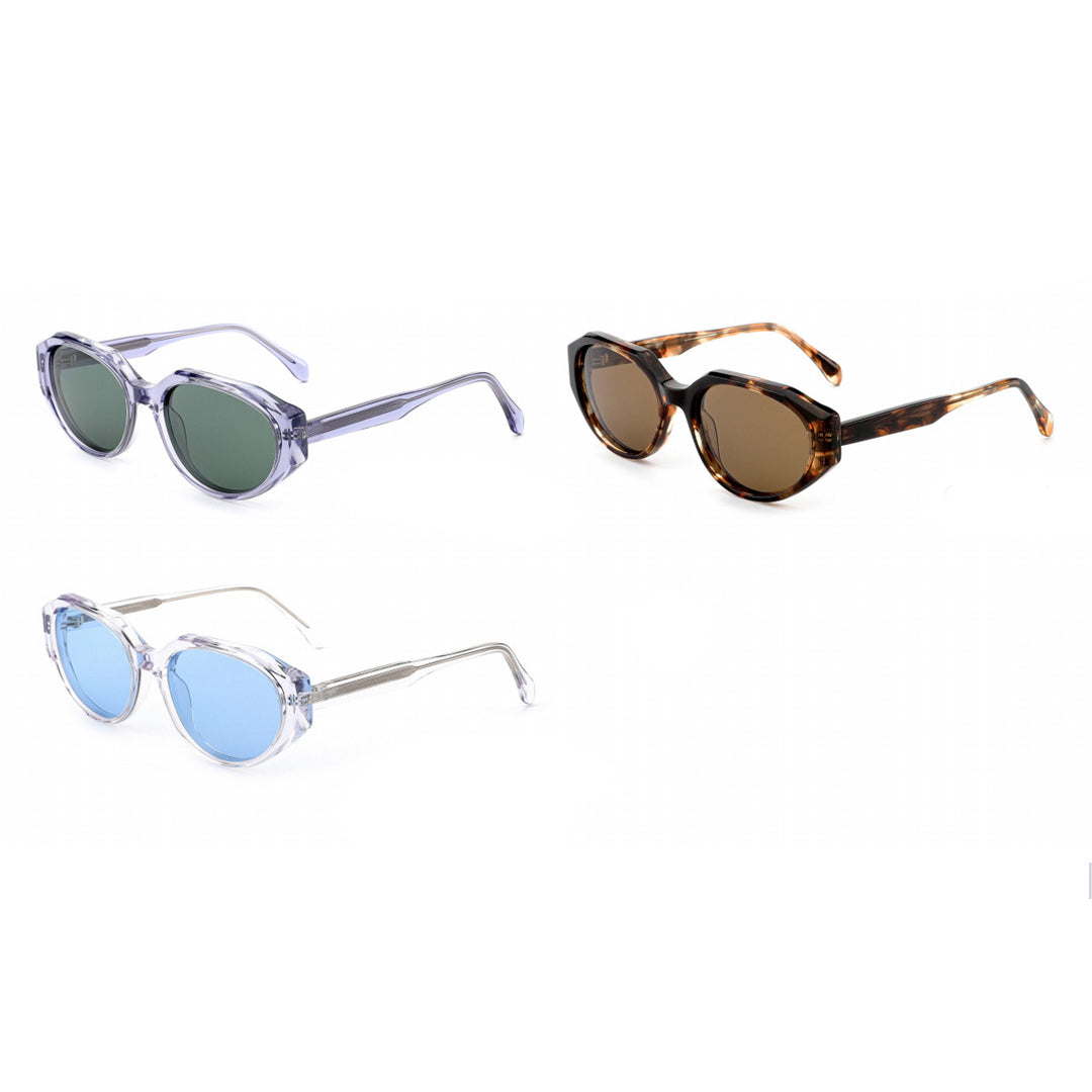 Women's sunglasses in a modern, transparent design with advanced Bowlift lenses