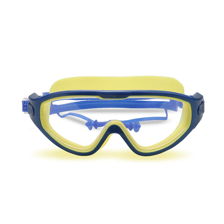 Waterproof swimming goggles with adjustable nose piece Bowlift