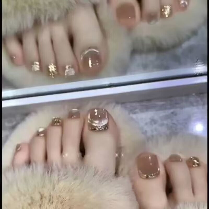 Luxury Decorative Toe Nail Art Bowlift