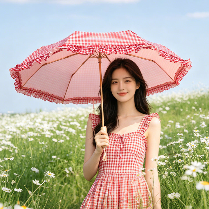 Ladies sun protection umbrella Bowlift