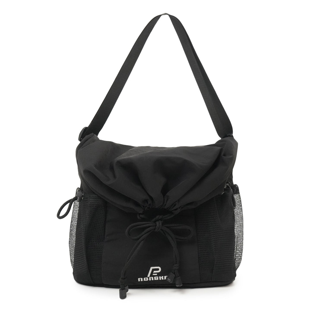 Versatile Crossbody Mesh Tote