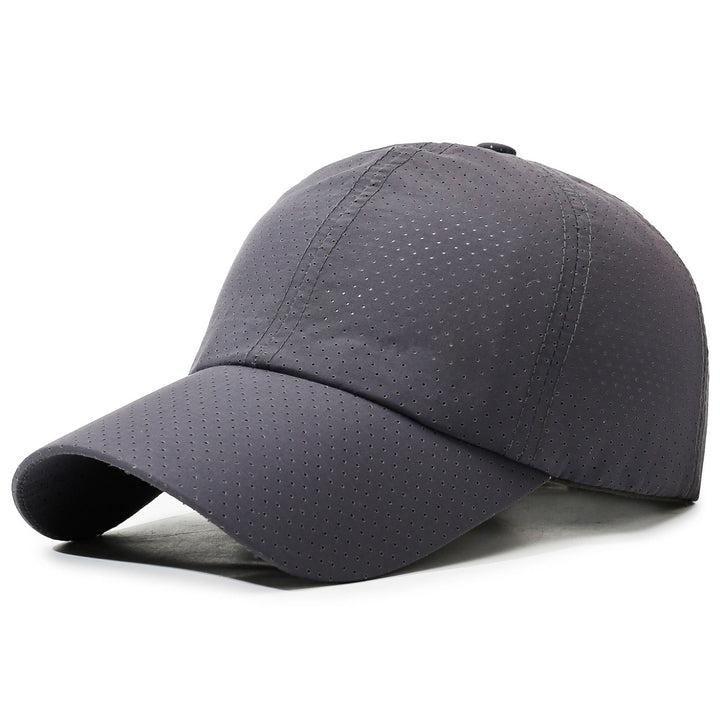 Women's Breathable Sport Cap with Hole Pattern Bowlift