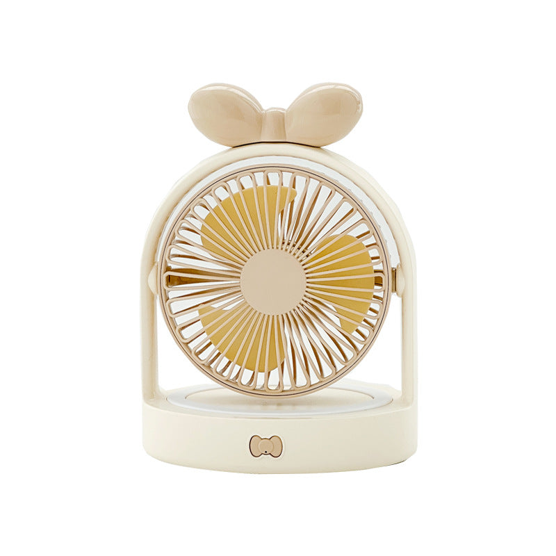 Ladies Portable Mini Fan with Cute Design Bowlift