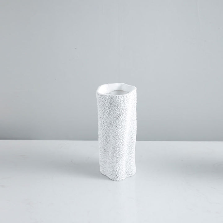 Textured Decorative Flower Vase