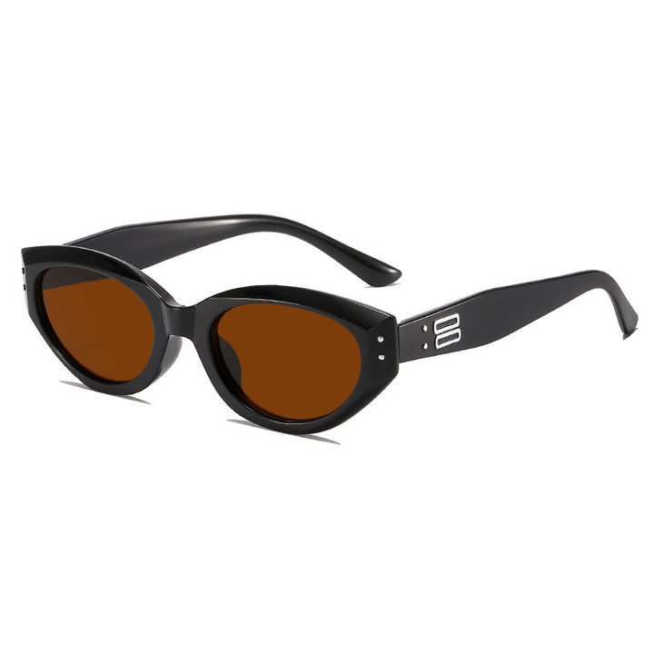 Women's stylish sunglasses in contemporary style with narrow frame Bowlift