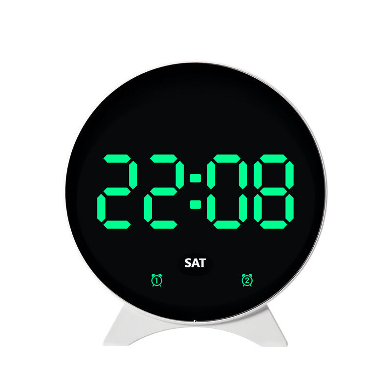 Digital alarm clock with large LED display and dual alarm function Bowlift