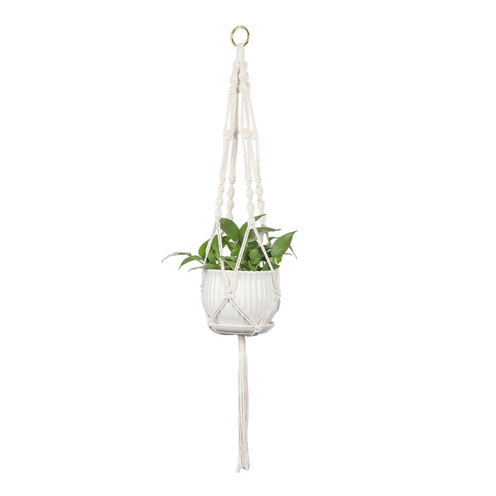 Plant-hanging macrame shelf Bowlift