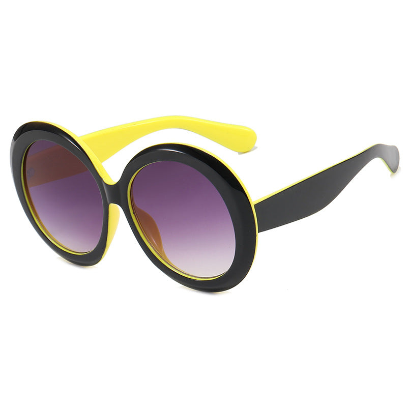 Ladies fashionable sunglasses with large frame and UV protection Bowlift