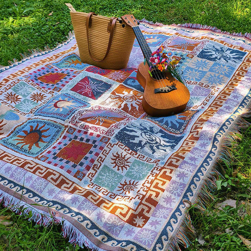 Decorative Outdoor Tapestry Blanket