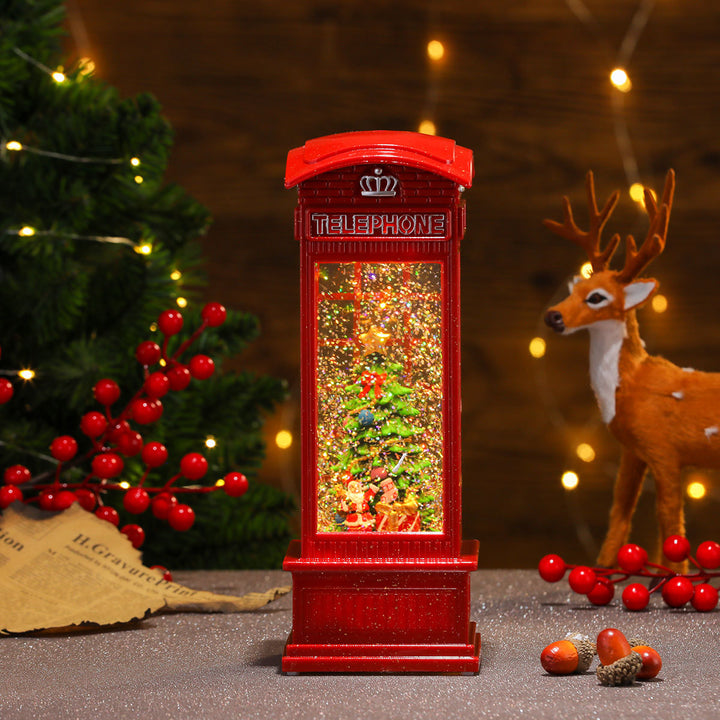 Illuminated Musical Christmas Lantern Bowlift