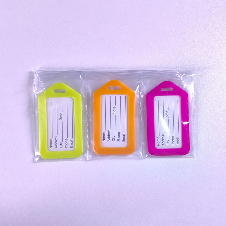 Durable Luggage Identification Tags Bowlift