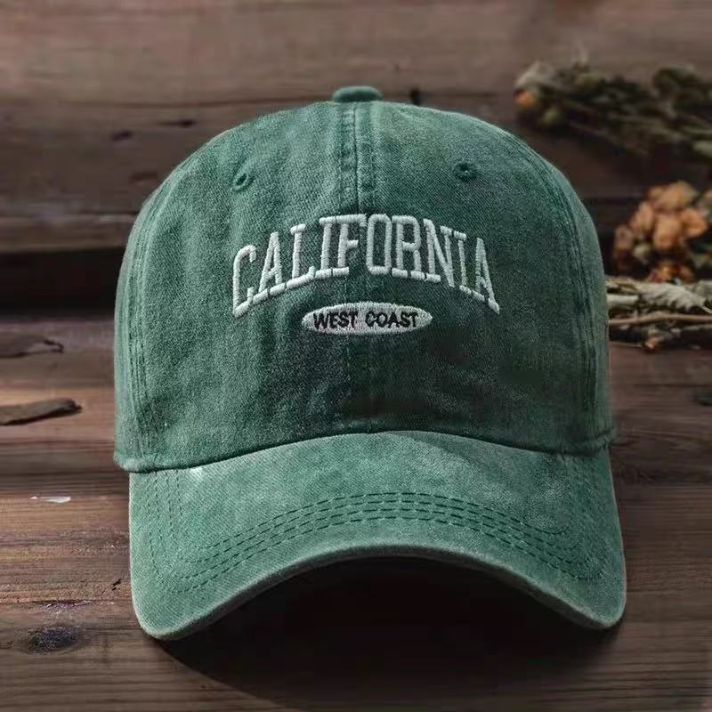Vintage-Inspired Denim Baseball Cap