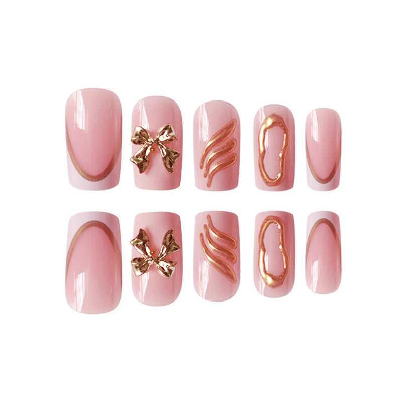 Premium Elegant Press-On Nail Set Bowlift