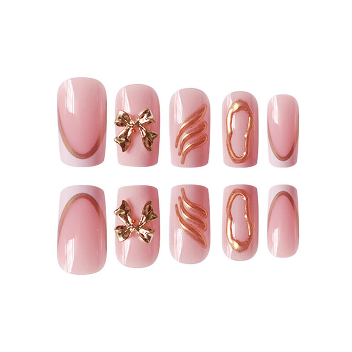 Premium Elegant Press-On Nail Set Bowlift