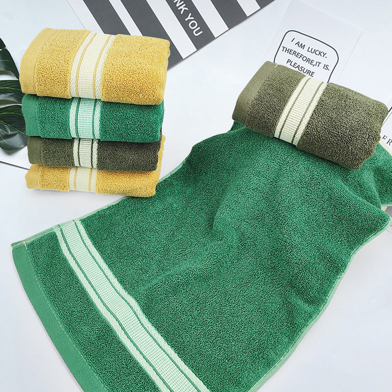 High-Quality Terry Bath Towel With Elegant Border Bowlift