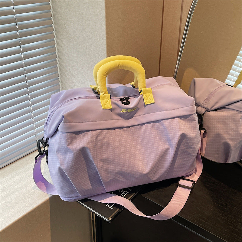 Multi-Functional Travel Duffel Bag with Adjustable Strap Bowlift