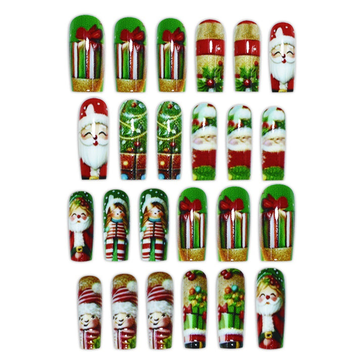 Festive Holiday Themed Nail Art Bowlift