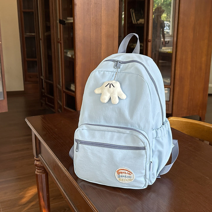 Graphic-Embellished Backpack Bowlift