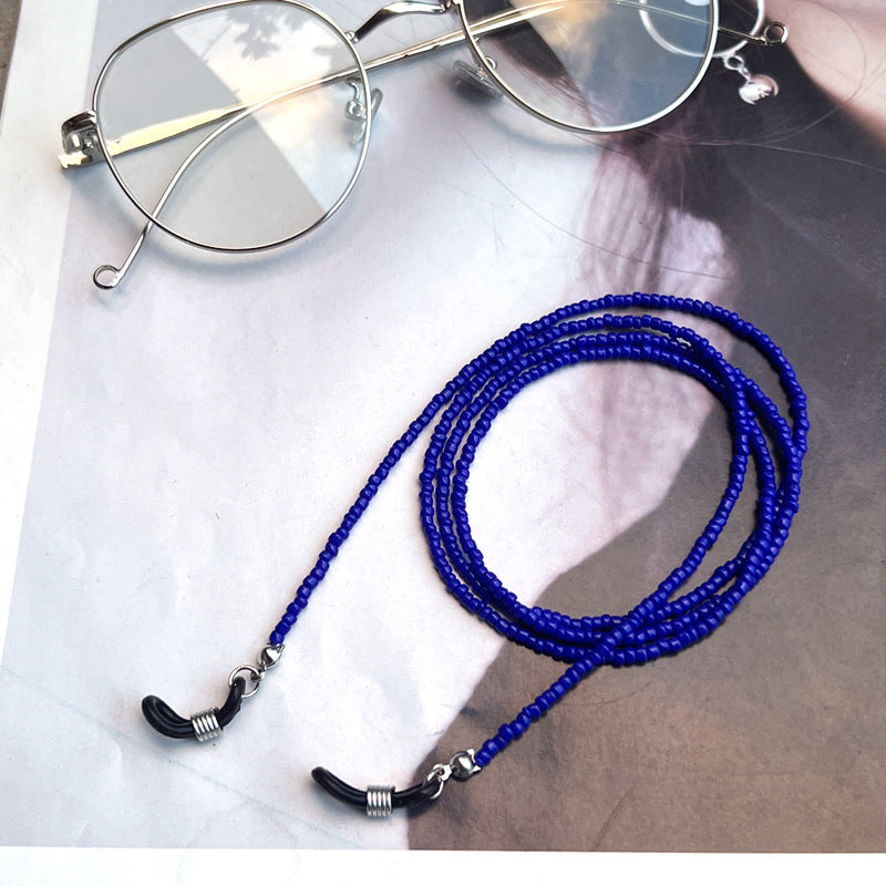 Chic Beaded Eyewear Chain Bowlift