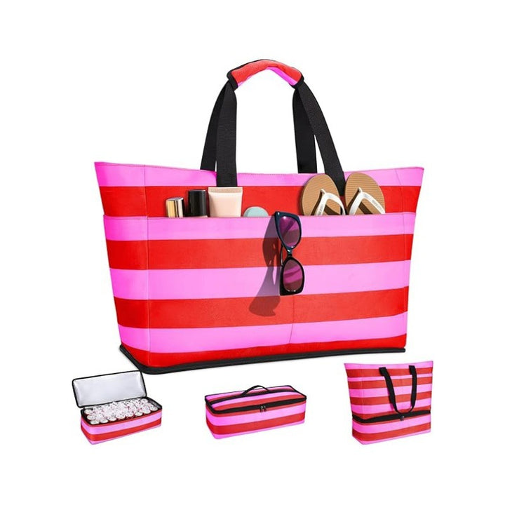 Beach bag with multiple compartments Bowlift