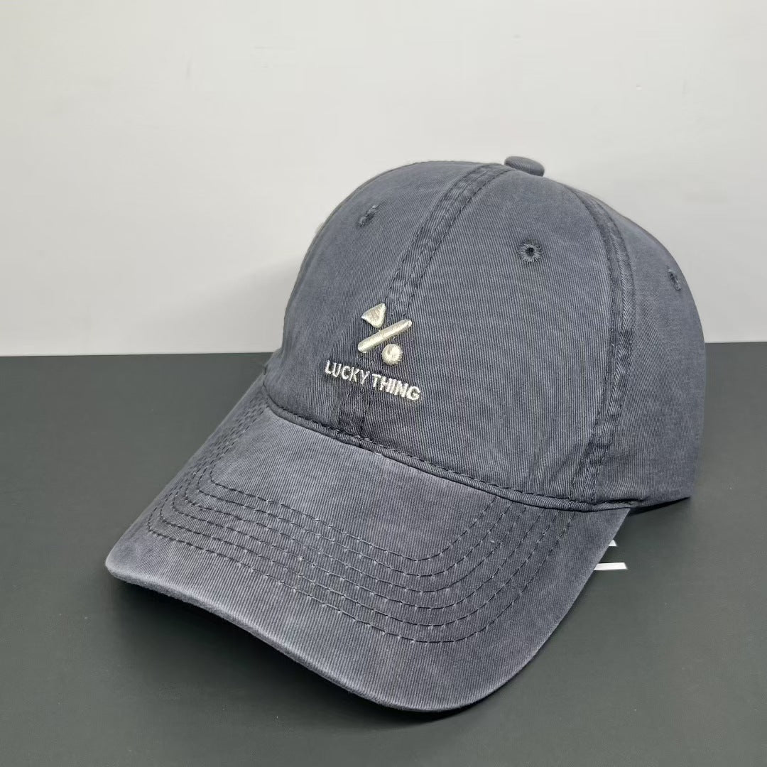 Men's Casual Unstructured Cotton Baseball Cap Bowlift
