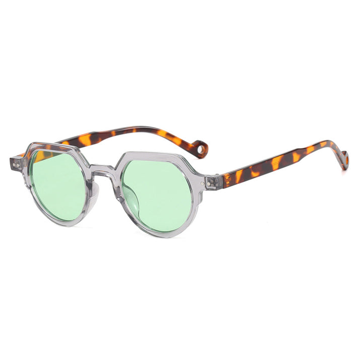 Women's geometric sunglasses with protective UV filter and sturdy frame Bowlift