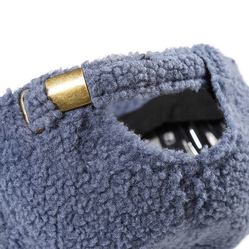 Women's Fluffy Sherpa Baseball Cap Bowlift