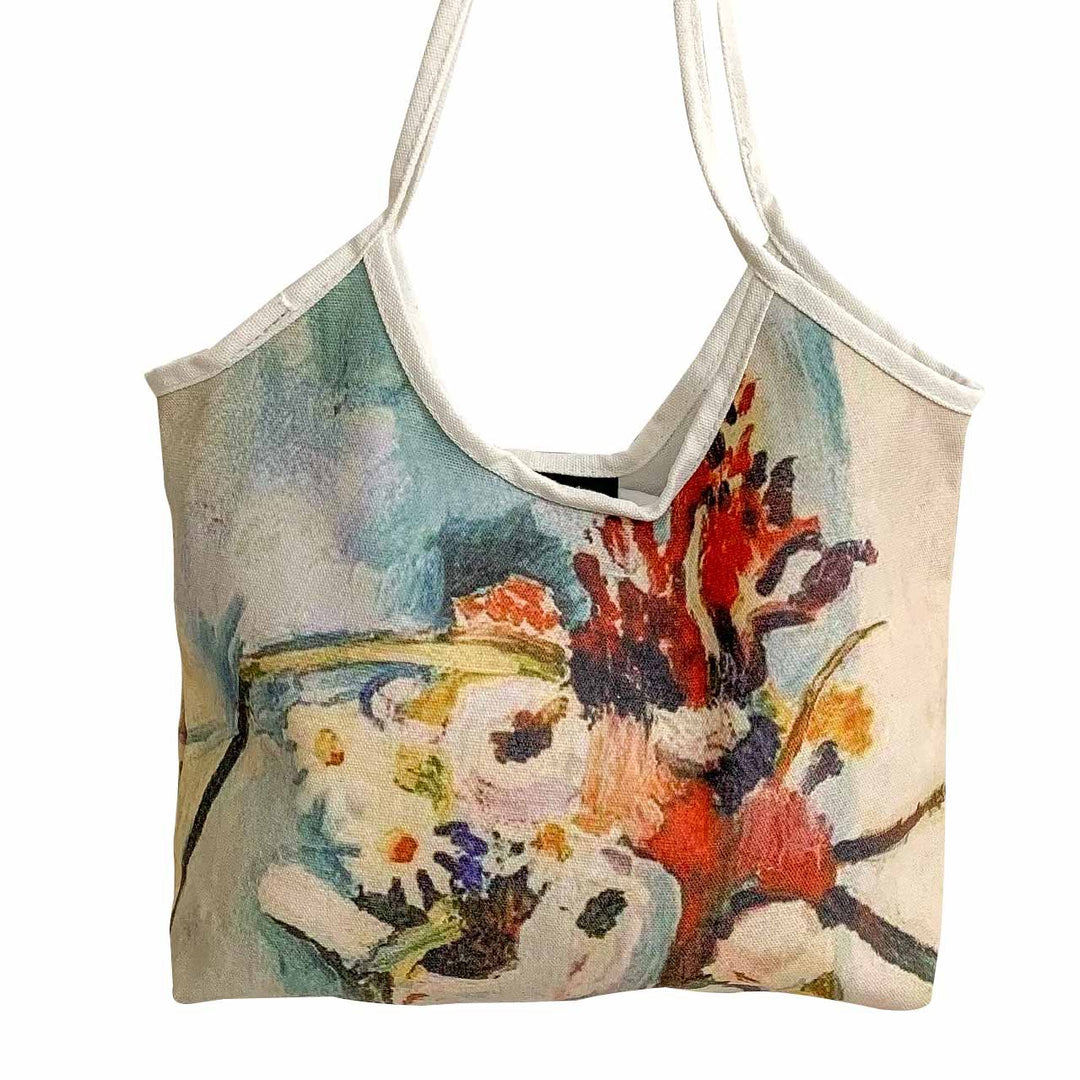 Artistic Print Tote Bag