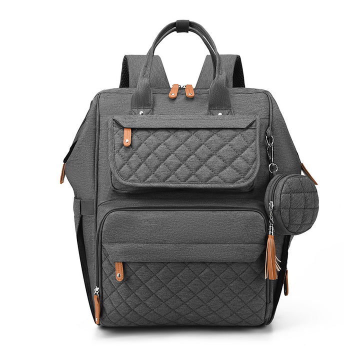 Multi-Compartment Travel Backpack Bowlift