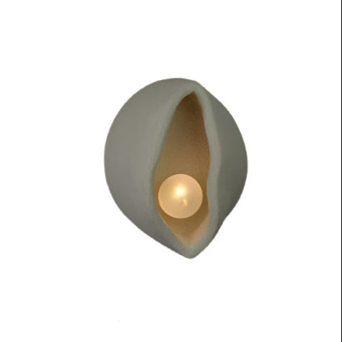 BowLift | Wall lamp made of Polystyrene in Wabi-Sabi Style