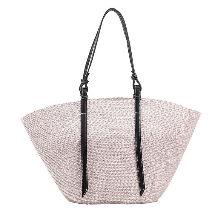 Tote bag in modern material mix Bowlift